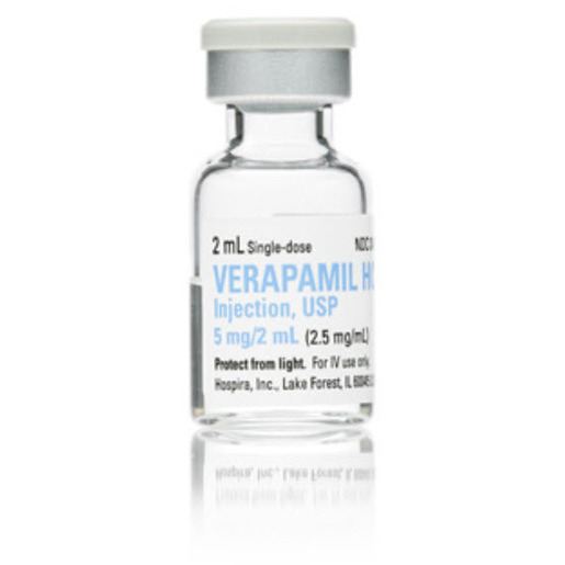 Verapamil, 2.5mg/mL, 2mL Vial