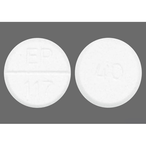 Furosemide, 40mg, 100 Tablets