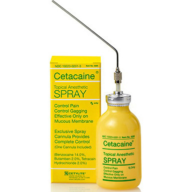 Cetacaine® Topical Anesthetic Spray, 20g