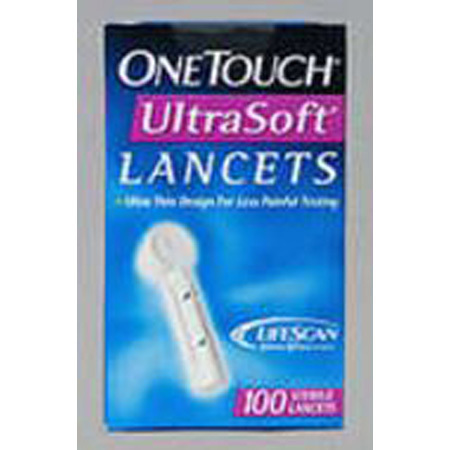 OneTouch® UltraSoft® Adjustable Depth Lancets