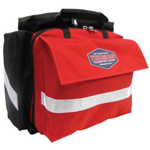 Medical Support Pack, 12in x 14in x 7in, Red, Pocketed