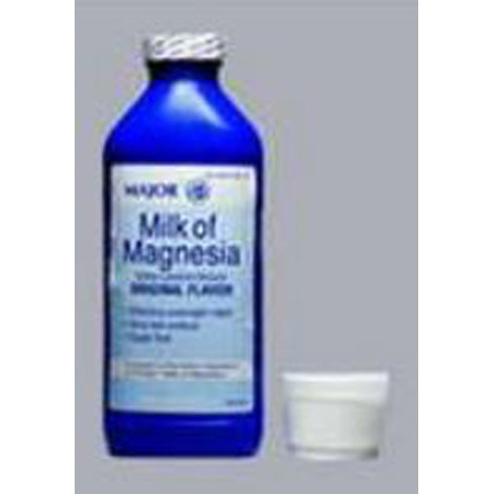 Milk of Magnesia Suspension, 400mg/5mL, 16oz