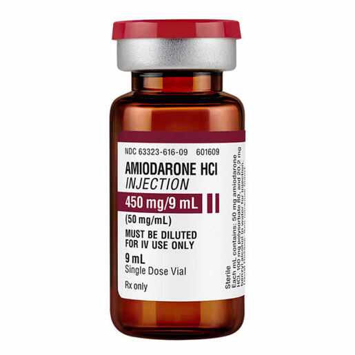 Amiodarone, 50mg/mL, 9mL Vial