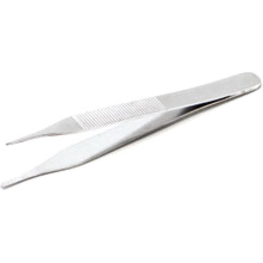 Serrated Stainless Steel Adson Tissue Forceps, 4-1/2in L