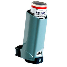 Ventolin HFA, 90mcg/actuation, 8gm Inhaler