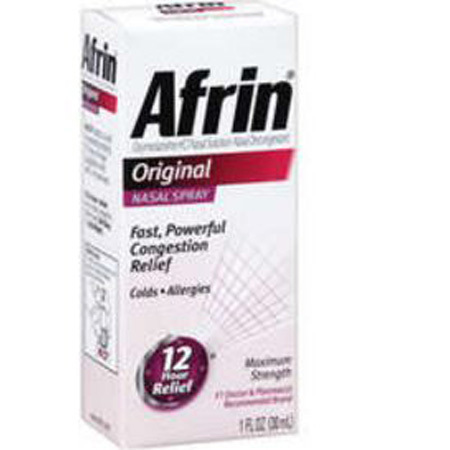 Afrin Nasal Spray, 0.05%, 30mL