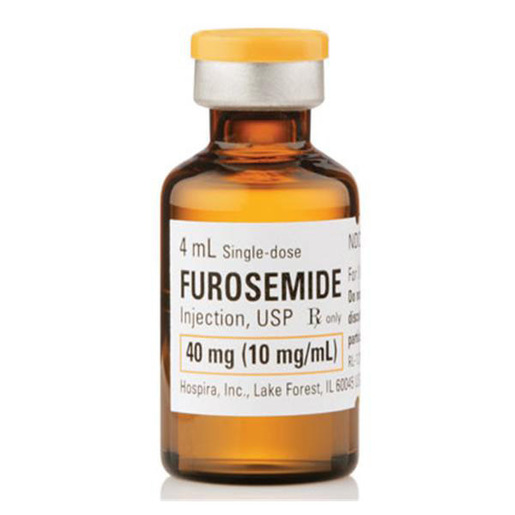 Furosemide, 10mg/mL, 4mL Vial