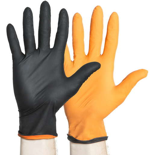 BLACK-FIRE* Nitrile Exam Gloves