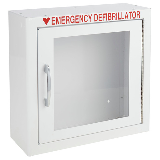 AED Cabinet Surface, No Alarm, 13.5in L x 13in W x 5.25in H