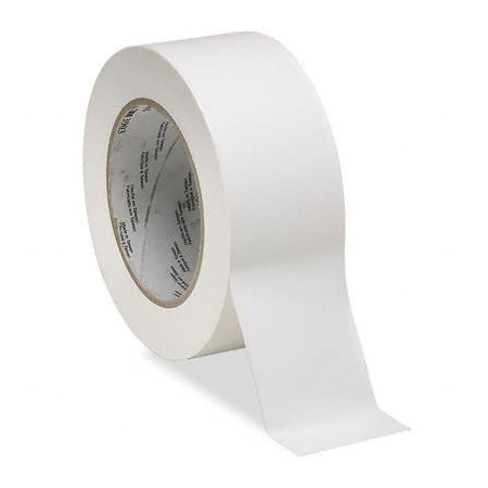 Vinyl Duct Tape, White, 50yd L x 2in W