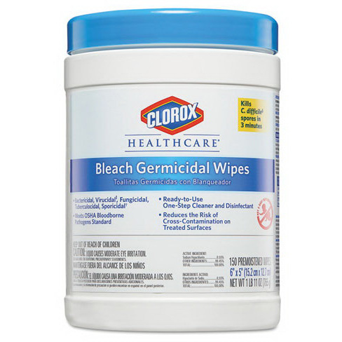 Clorox Healthcare® Bleach Germicidal Wipes