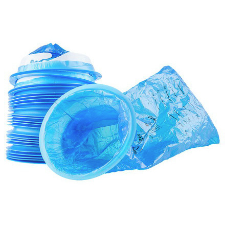Curaplex® Emesis Bag, High Density, Transparent HDPE Material, 1000cc