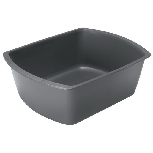 Wash Basin, Graphite, 6qt