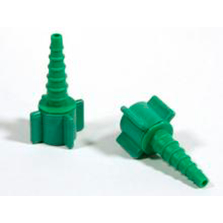 Swivel Barb Adaptor, Green, Xmas Tree Shape