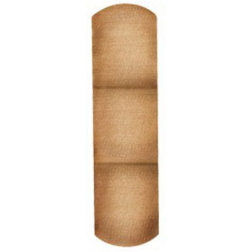 American® White Cross Fabric Adhesive Bandages