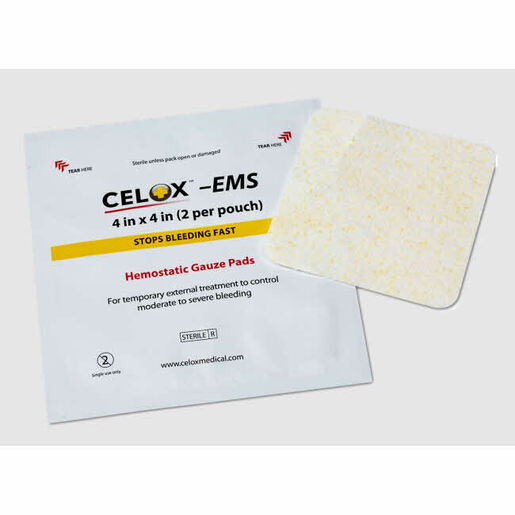 Celox™ EMS Hemostatic Gauze Pads