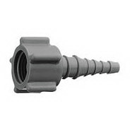 Nut-Nipple, Two-Piece Swivel Outlet, Disposable, Green