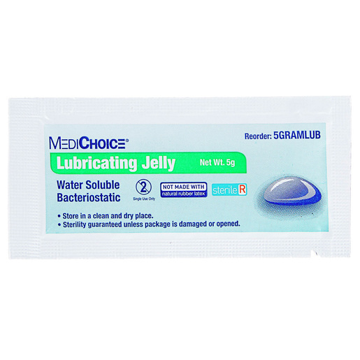 MediChoice® Lubricating Jelly, 5g, Sterile