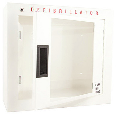 AED Cabinet, with Alarm, 16.5in L x 15in W x 6in H