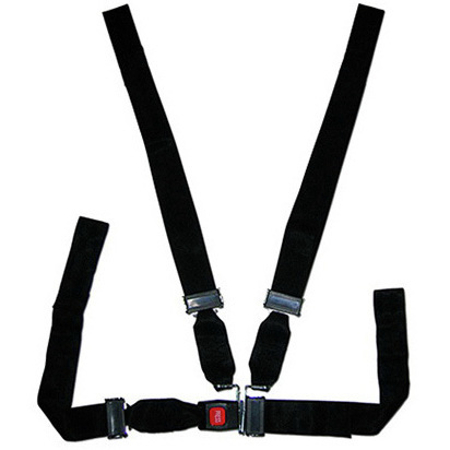 Impervious Shoulder Harness Restraint System, Black