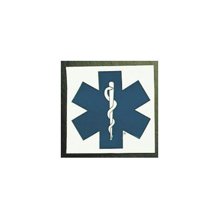 Star of Life Square Decals
