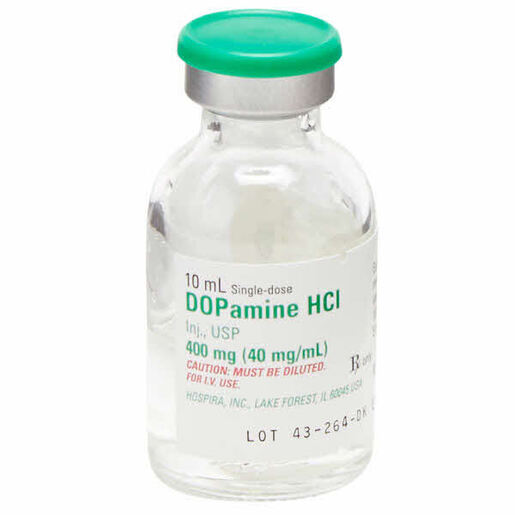 Dopamine 40mg/mL, 10mL Vial