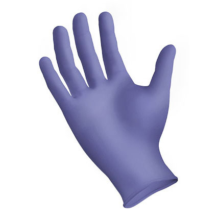 Tender Touch® Nitrile Gloves, Violet Blue