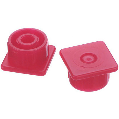 Multi-AD® Luer Lock Tip Syringe Cap, Red