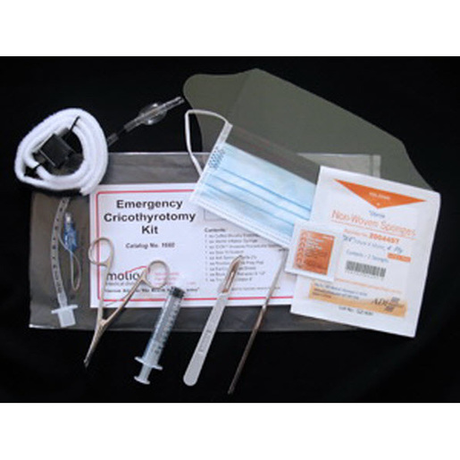 Kwik Cric Emergency Field Cricothyrotomy Kits w/Instruments