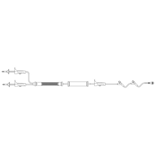 B Braun Medical IV Administration Set, 10 Drop, Vented/Non-vented, (1) Injection Site, 85in