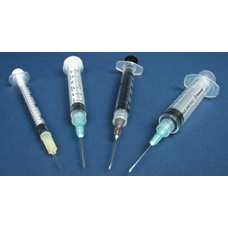 PrecisionGlide™ Luer Lock Tip General-Use Syringe with Needle, 3cc, 25ga x 1in