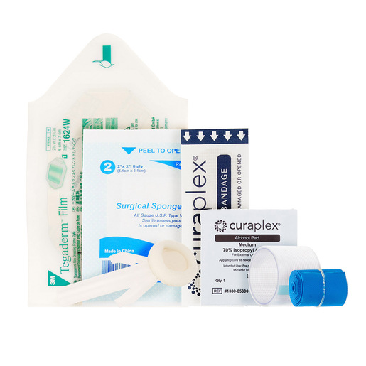 Curaplex® IV Start Kit w/ Tegaderm, Alcohol Pad