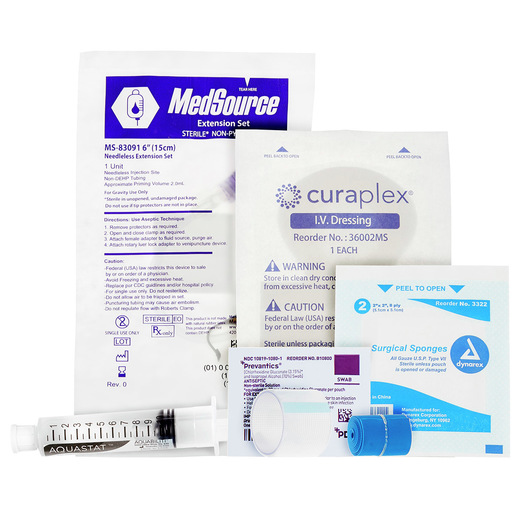 Curaplex® IV Start Kit w/ IV Guard