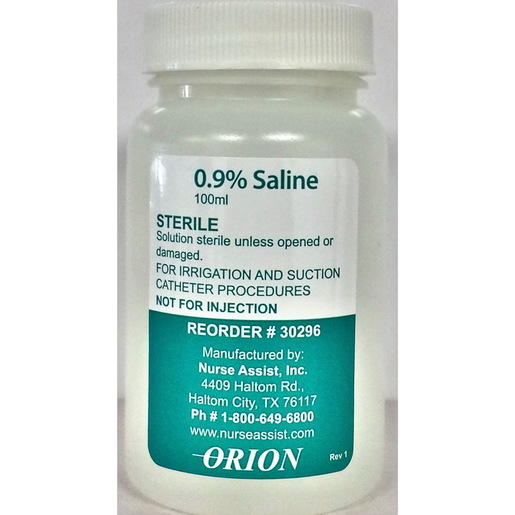 Normal Saline 0.9%, 250mL