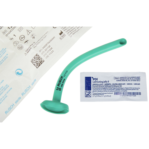 Curaplex® Nasopharyngeal Airway Kit with Robertazzi, 28Fr