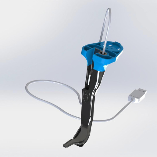 VividTrac VT-P240 Model Single-use Video Laryngoscope, Pediatric