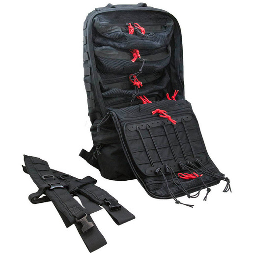 TACOPS™ M-10 Charlie Medical Backpacks (4 Mesh Rectangle Pouches)