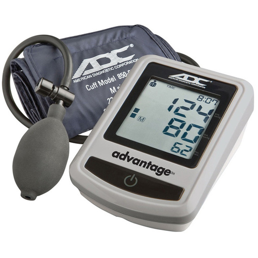 Advantage™ Semi-auto Digital Blood Pressure Monitor, Adult, 22 to 32cm, Navy Blue