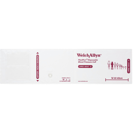 FlexiPort® Disposable Blood Pressure Cuffs without Tubes or Connectors