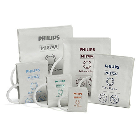 Multi Care™ Fabric Disposable Blood Pressure Cuffs with Single Tube Bayonet Connector