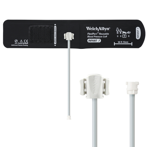 FlexiPort® Reusable Blood Pressure Cuffs with Single Tube Locking Type Connector