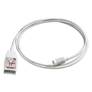 Philips Healthcare ECG Trunk Cable, ECG AAMI/IEC Monitoring Patient Cable Sets Lead System, 10 Lead, 12-pin, 2m