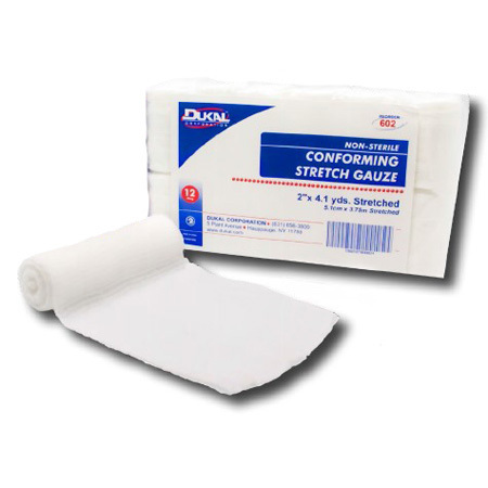 Clean Conforming Non-Sterile Stretch Gauze Bandages
