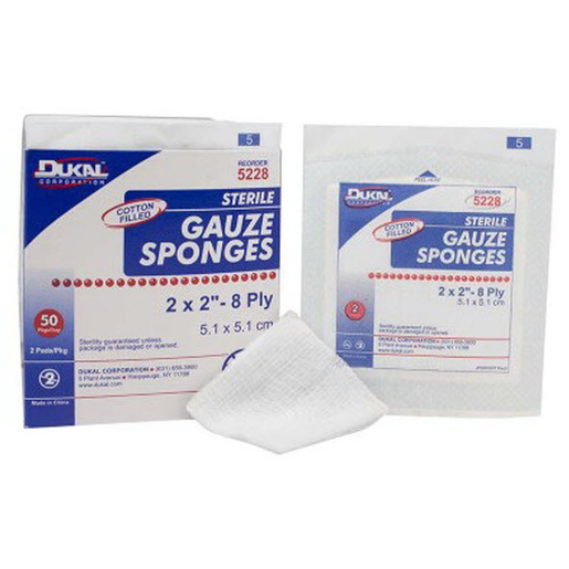 Sterile Gauze Sponges