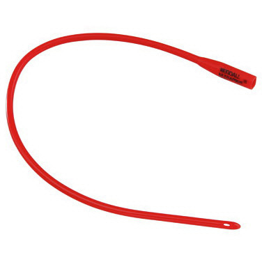 Dover™ Red Rubber Urethral Catheter, 16fr