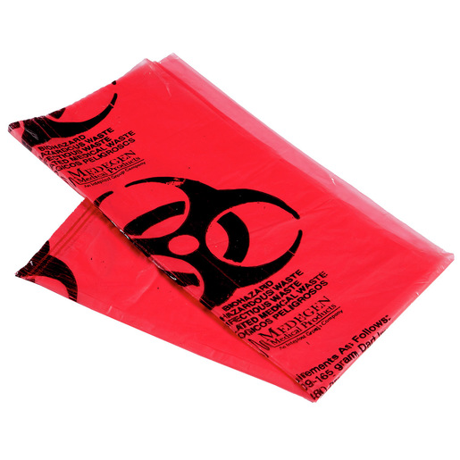 Red Biohazard Bags