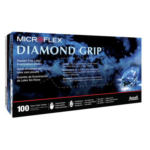 Diamond Grip Latex Gloves