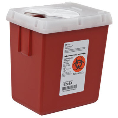 SharpSafety Phlebotomy Sharps Containers