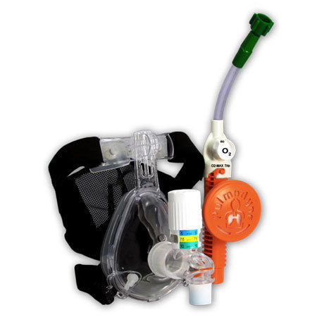 O2-MAX Trio CPAP System w/Full Face Mask and Head Gear