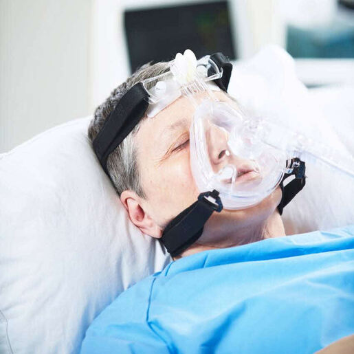 BiTrac® Select NIV Full Face Mask, Medium, Standard Elbow 22mm Female, OmniClip™